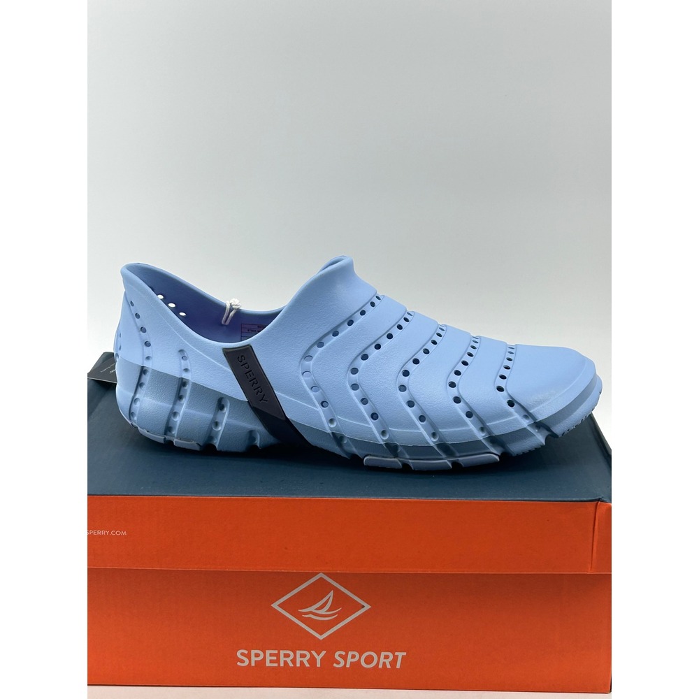 Sperry Water Strider Womens 8 Light Blue Hydrophobic Sport Shoes New STS49166